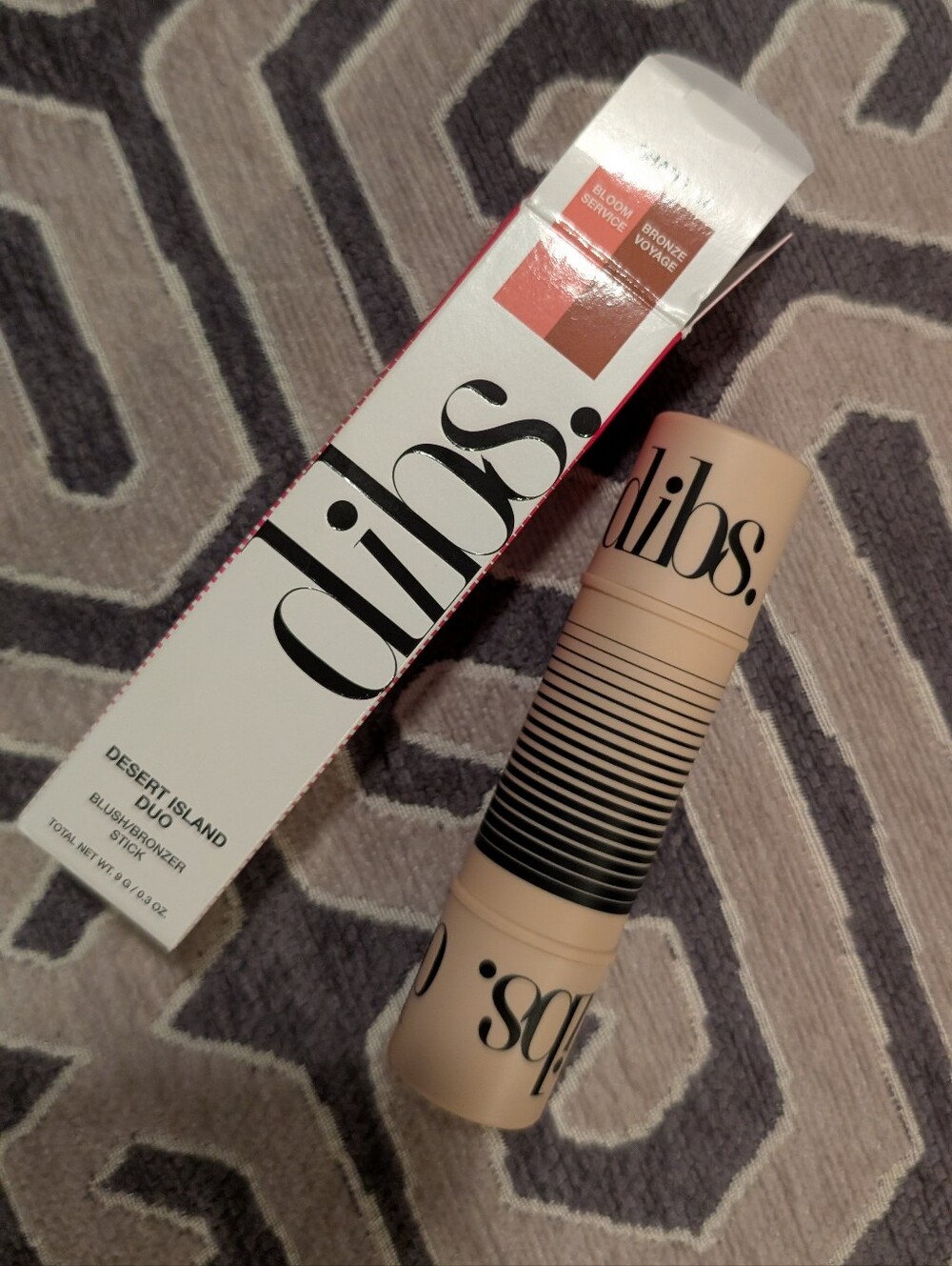 Dibs Desert Island Duo Blush/Bronzer in 1.5 NIB